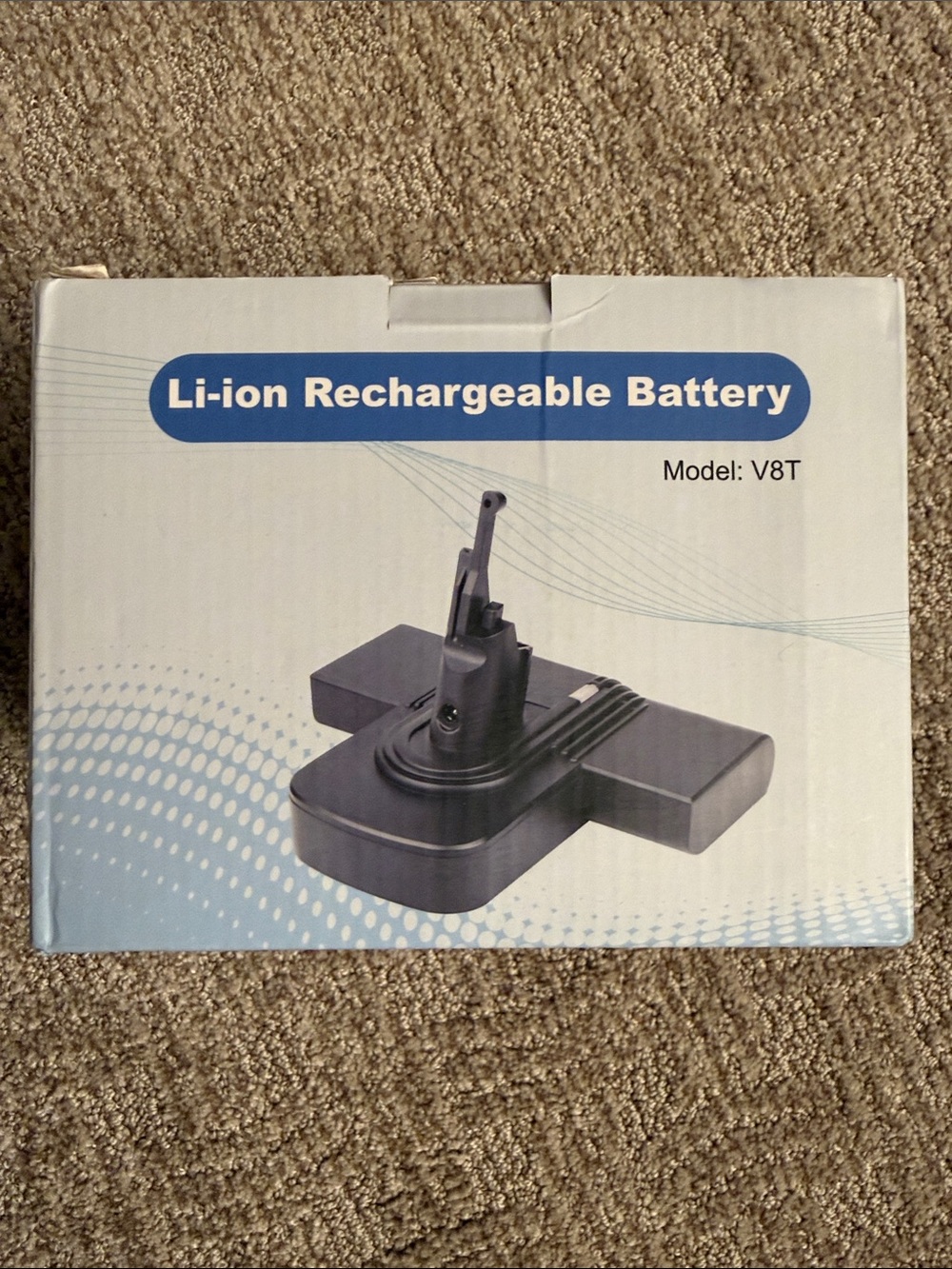 Li-ion Rechargeable Battery model: V8T